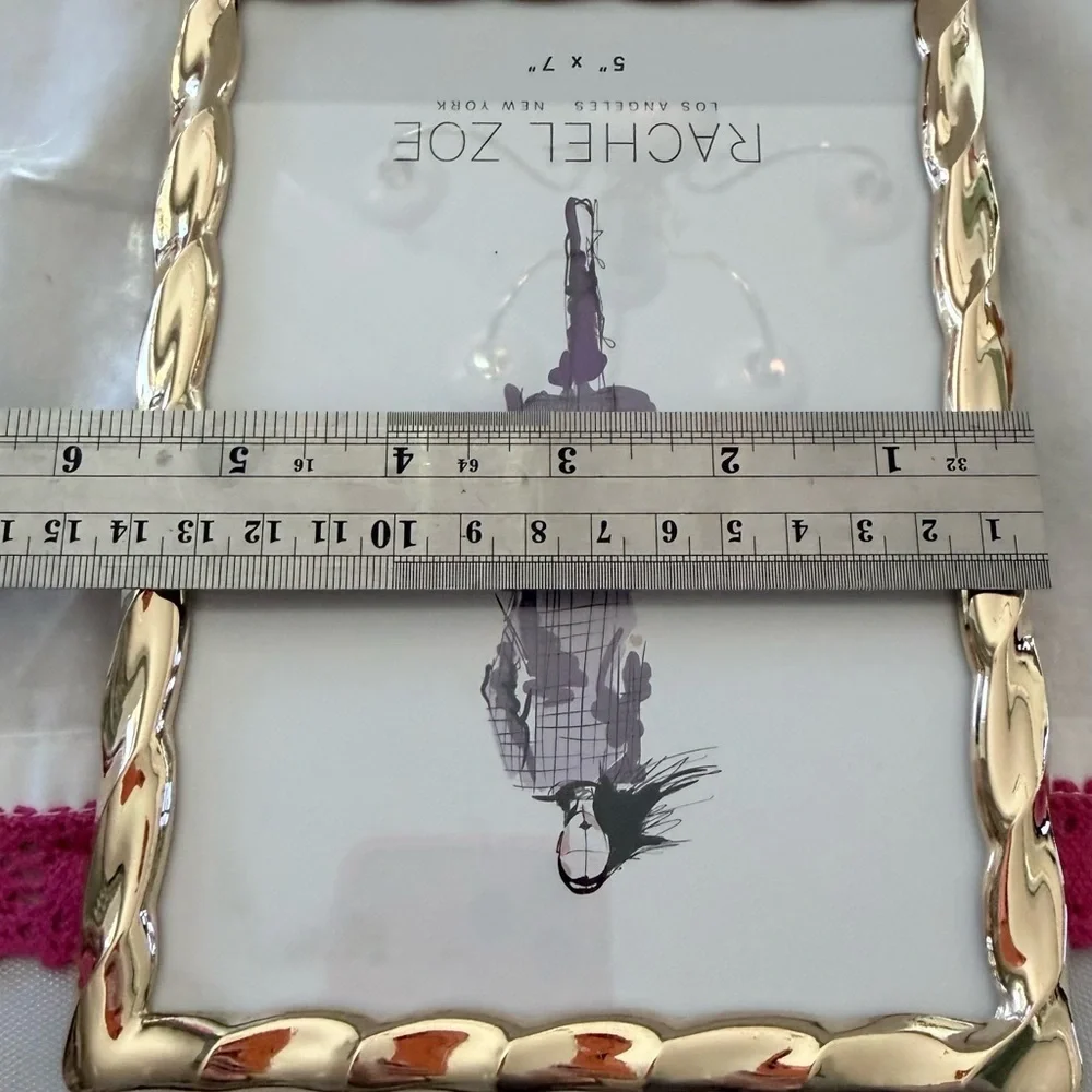 Rachel Zoe Elegant Gold Frame for 5x7 photo